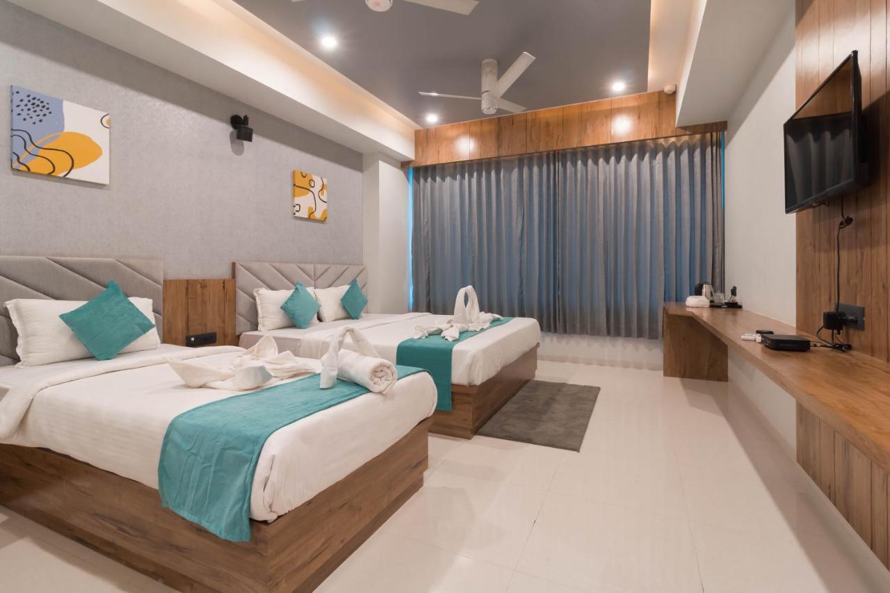 Hotel Green City 甘地讷格尔 外观 照片